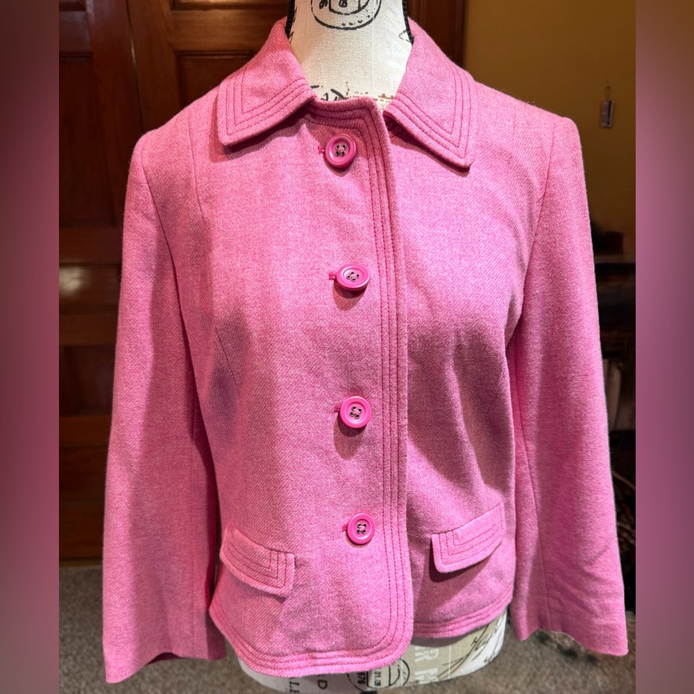The Gap Women's Pink Wool Jacket
